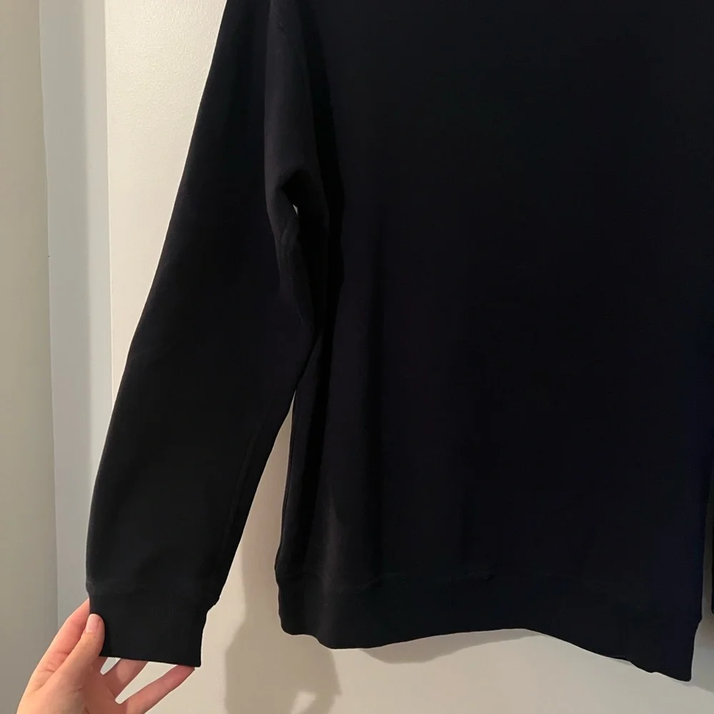 LULULEMON All Yours navy mock neck fleece sweatshirt - Picture 6 of 8